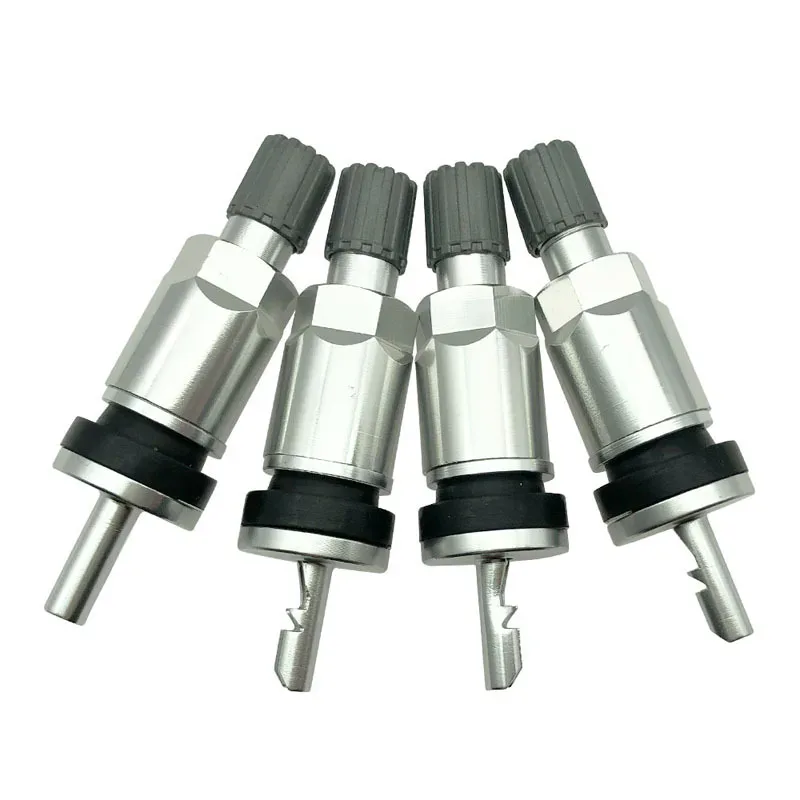 Valves de pneus TPMS en caoutchouc, 4 pièces
