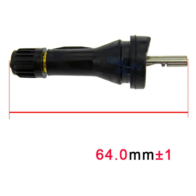Valves de pneus TPMS en caoutchouc, 4 pièces