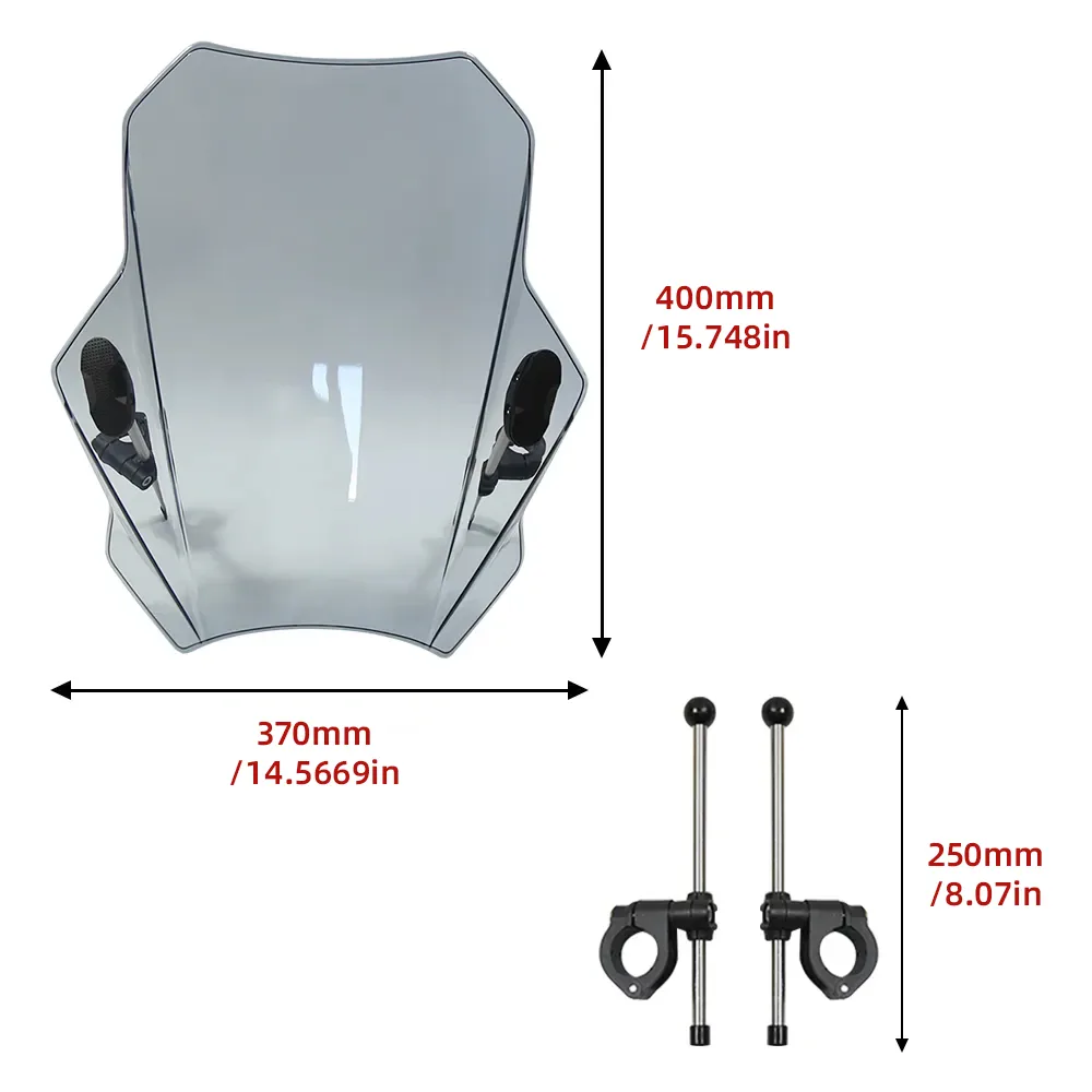 G1125 2021 - 2023 universel moto pare-brise pare-brise