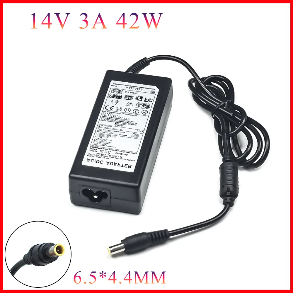Adaptateur secteur 14V 3A 42W pour écran Samsung