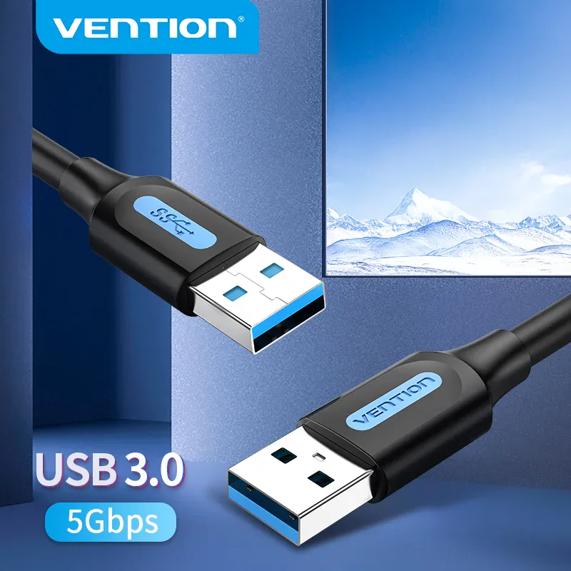 Câble USB-A mâle vers mâle Vention USB 3.0 5 Gbps
