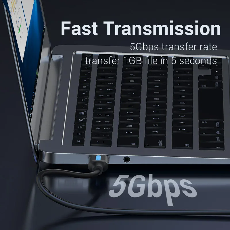 Vention câble d'extension USB vers USB mâle vers mâle 3.0