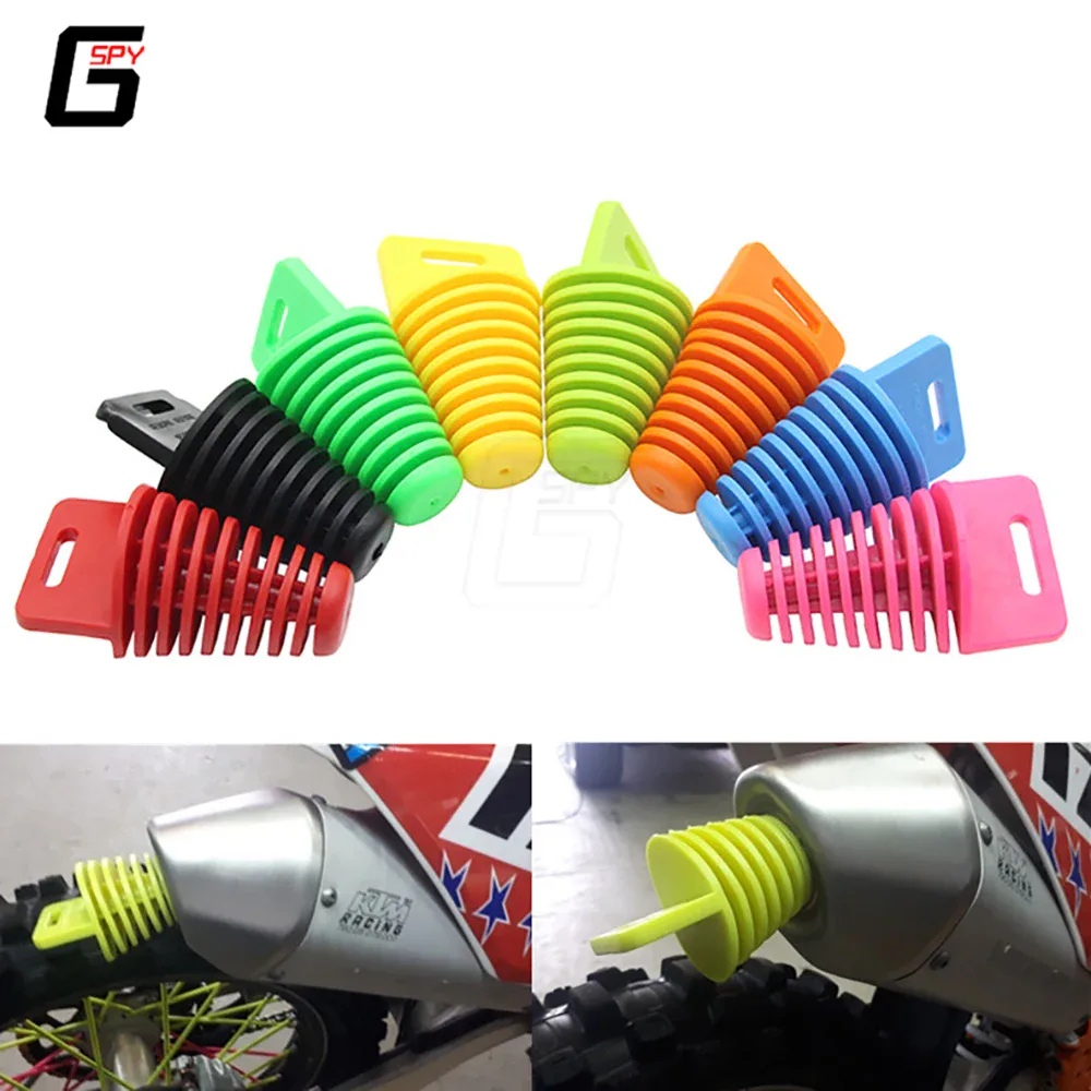 Bouchon d'échappement de lavage universel pour moto