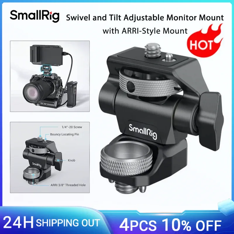 Support de moniteur SmallRig pivotant et inclinable