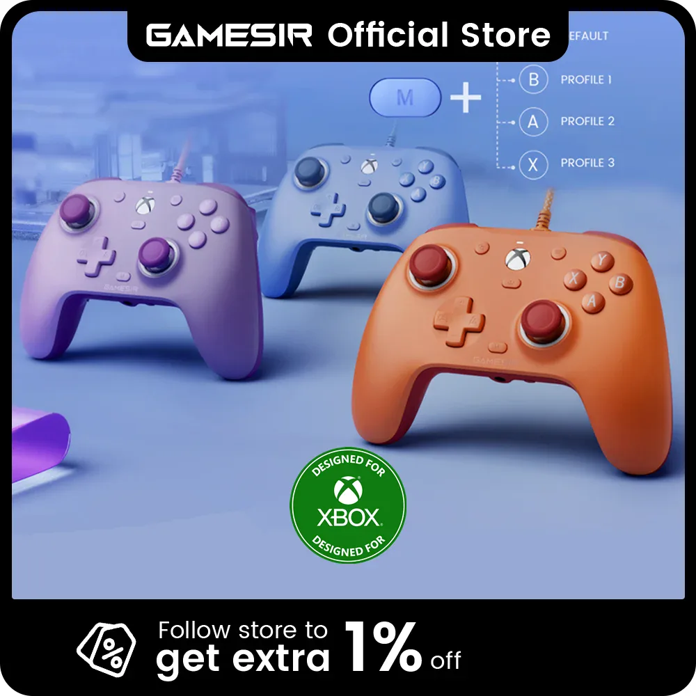 Manette GameSir G7 SE filaire Xbox et PC (effet Hall)