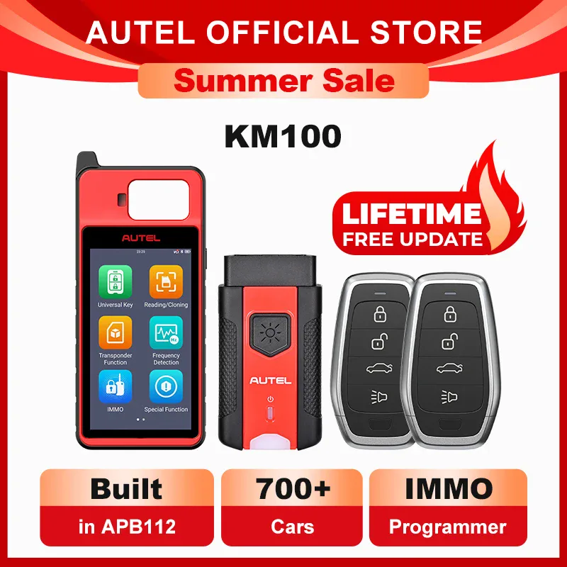 Autel KM100E programmateur de clés et outil de diagnostic auto