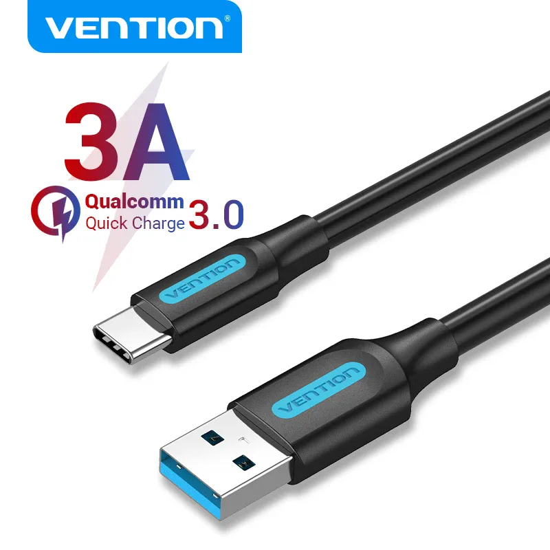 Câble USB-A vers USB-C 3A charge rapide et USB 3.0