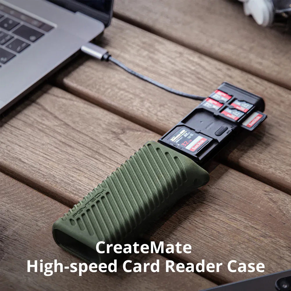 PGYTECH CreateMate Lecteur de carte mémoire haute vitesse
