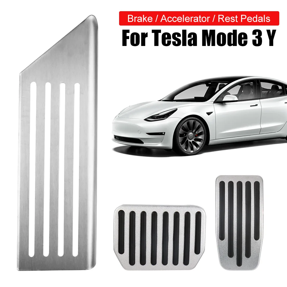 Pédales de frein et repose-pieds pour Tesla modèle 3 et Y