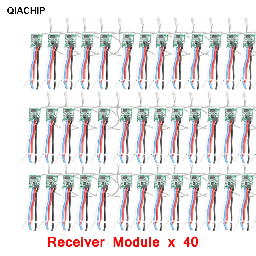 Module récepteur RF 433 MHz QIACHIP relais 2A apprentissage