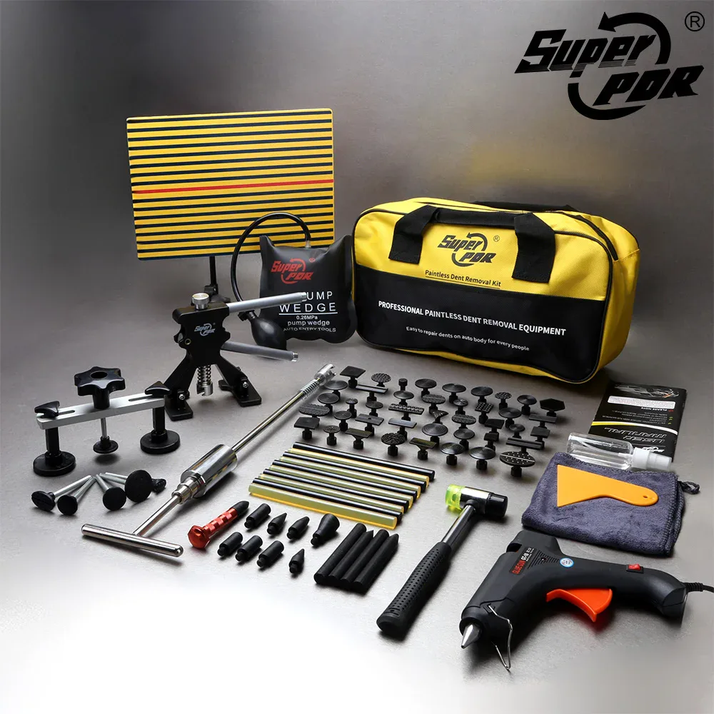 Kit d'outils de débosselage de carrosserie sans peinture (PDR)