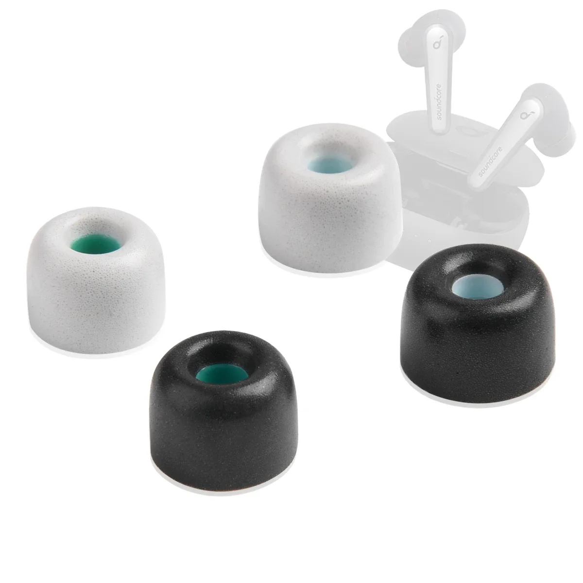 Embouts mousse à mémoire de forme pour écouteurs Anker