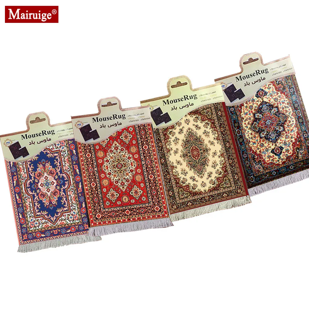 Tapis de souris motif tapis persan base caoutchouc