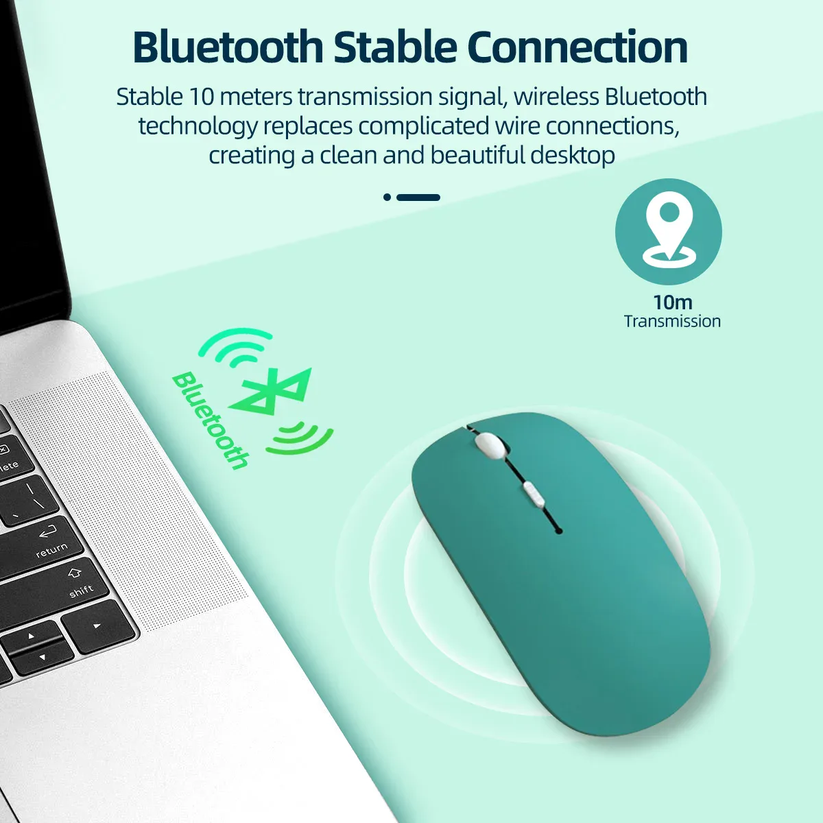 Souris Bluetooth pour iPad Samsung MatePad Lenovo MiPad