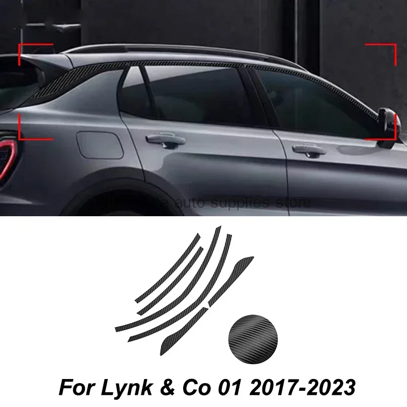 Autocollant de bord de fenêtre pour Lynk & Co