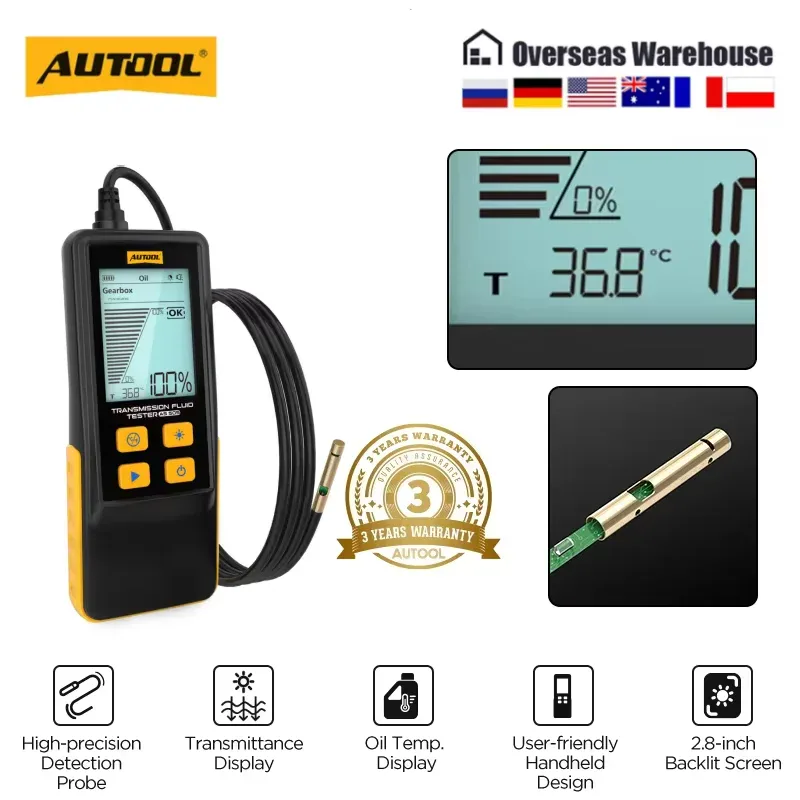 AUTOOL AS505 Testeur d'huile de transmission ATF
