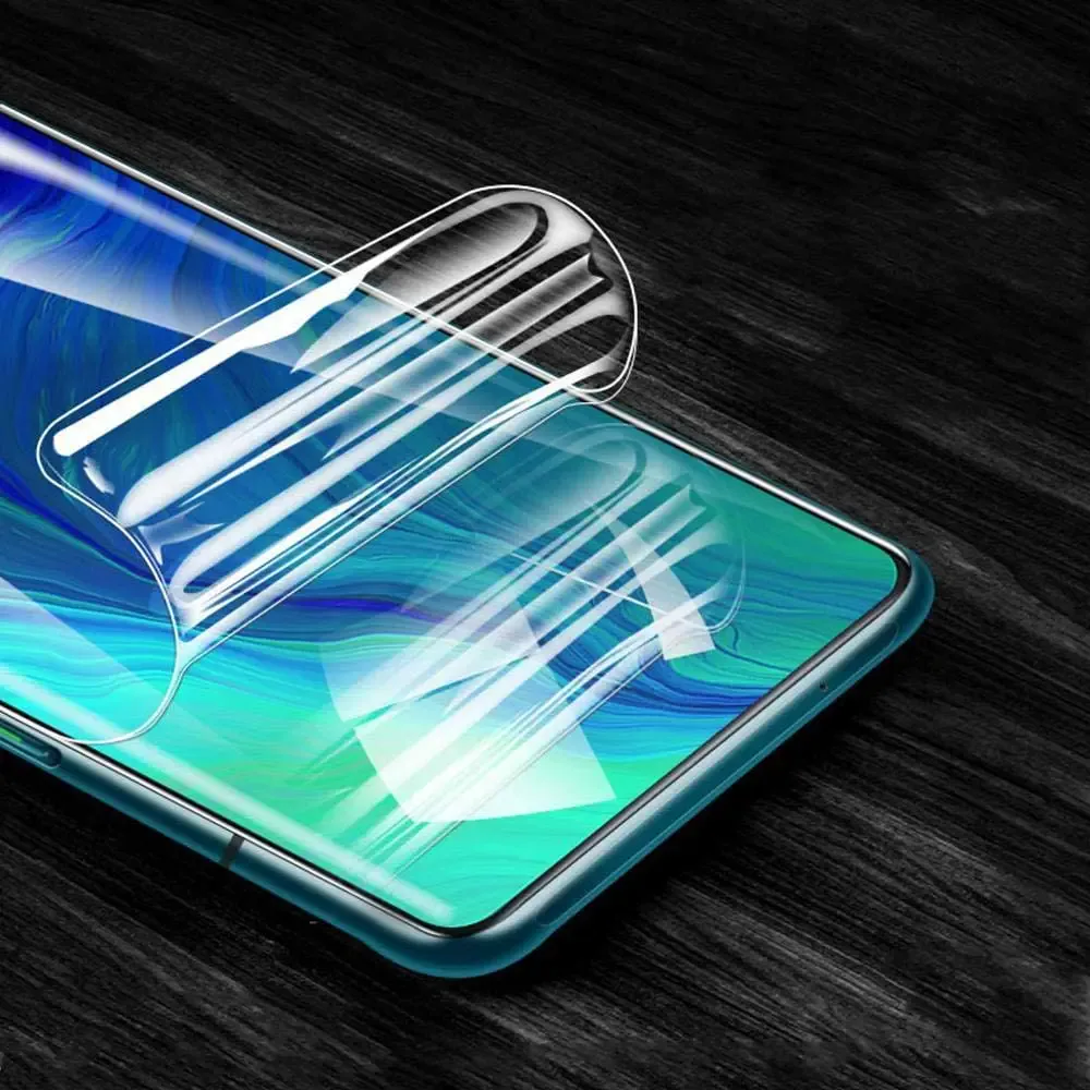 3 pièces Film Hydrogel pour Realme 8 7 6 5 X50 Pro 7i
