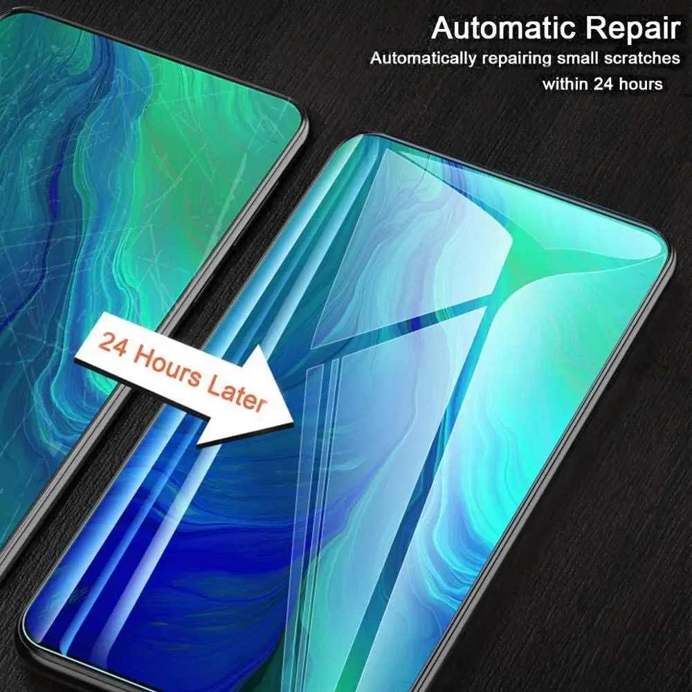 3 pièces Film Hydrogel pour Realme 8 7 6 5 X50 Pro 7i