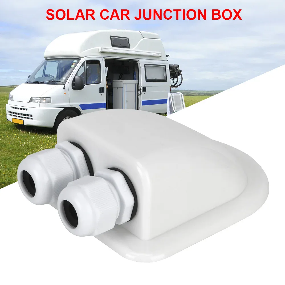 Boîte de jonction solaire pour toit de caravane RV, boîtier