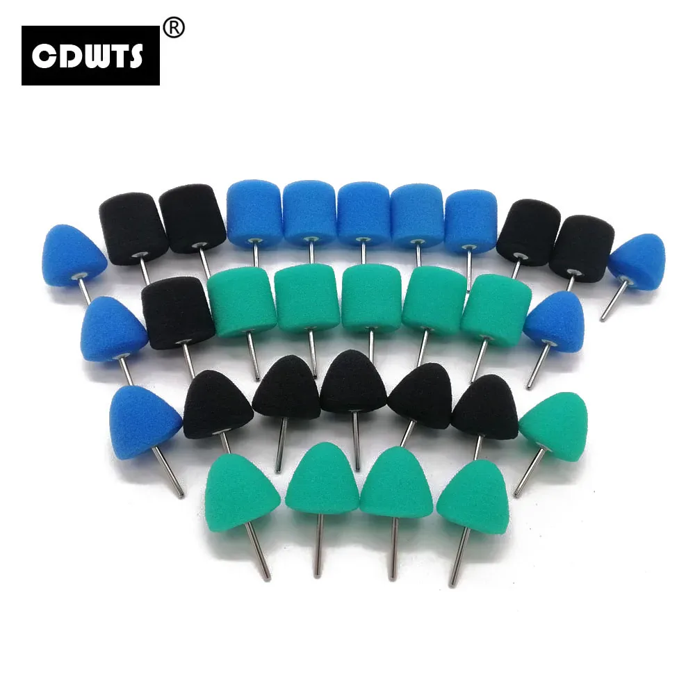 Mini tampons de polissage coniques pour outil rotatif