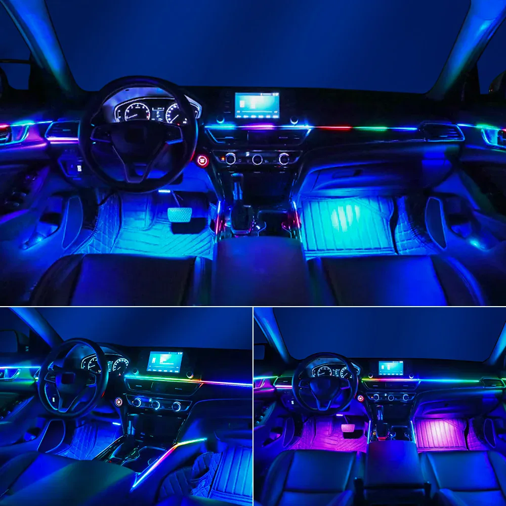 6/10/14/18/22 en 1 LED symphonie lumière ambiante intérieur