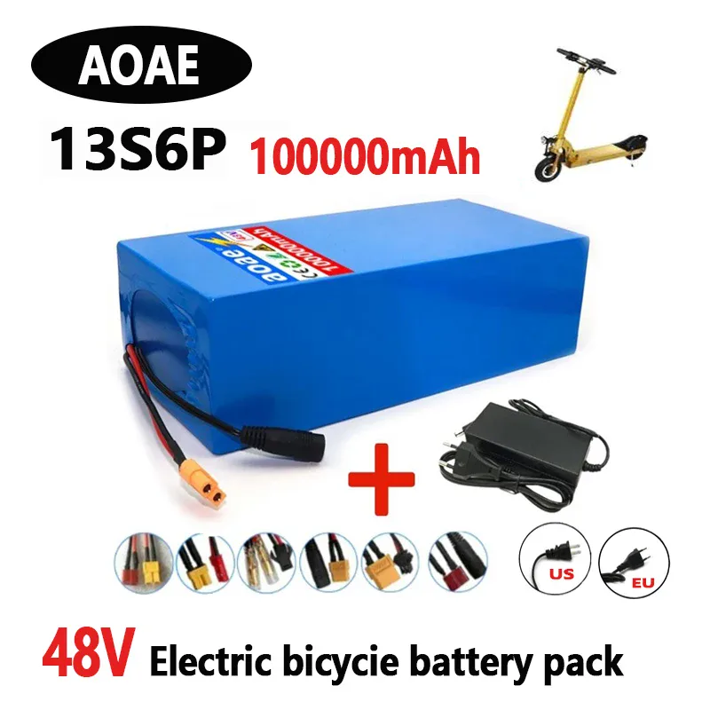 100% 18650Original 48V 100Ah 13s6p batterie au Lithium 48v