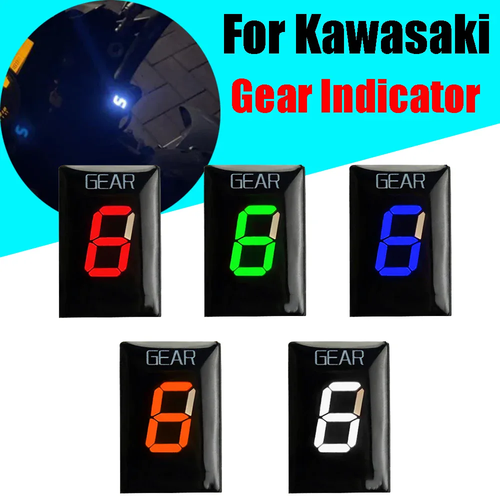 Indicateur de rapport engagé pour moto Kawasaki (prise KDS)