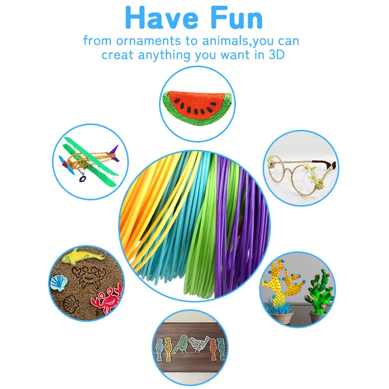 NOUVEAU Stylo d'impression 3D, ensemble de stylos 3D avec