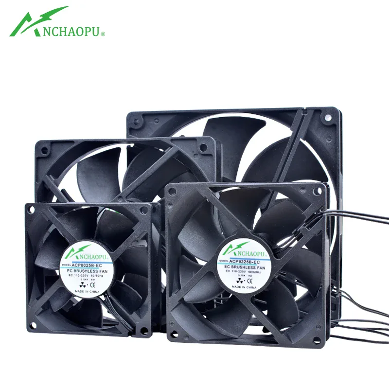 Ventilateur AC 220V 120 mm sans balais silencieux