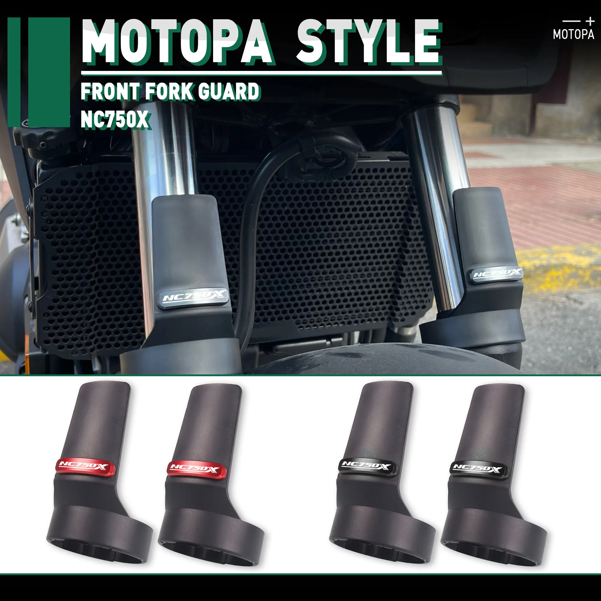 Protections de fourche avant pour Honda NC750X (la paire)