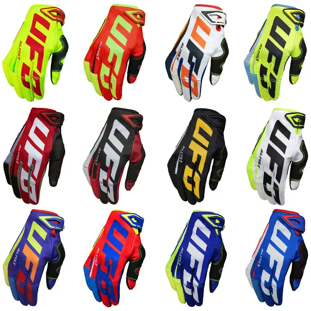 Gants tout-terrain respirants à doigts longs compatibles écran tactile