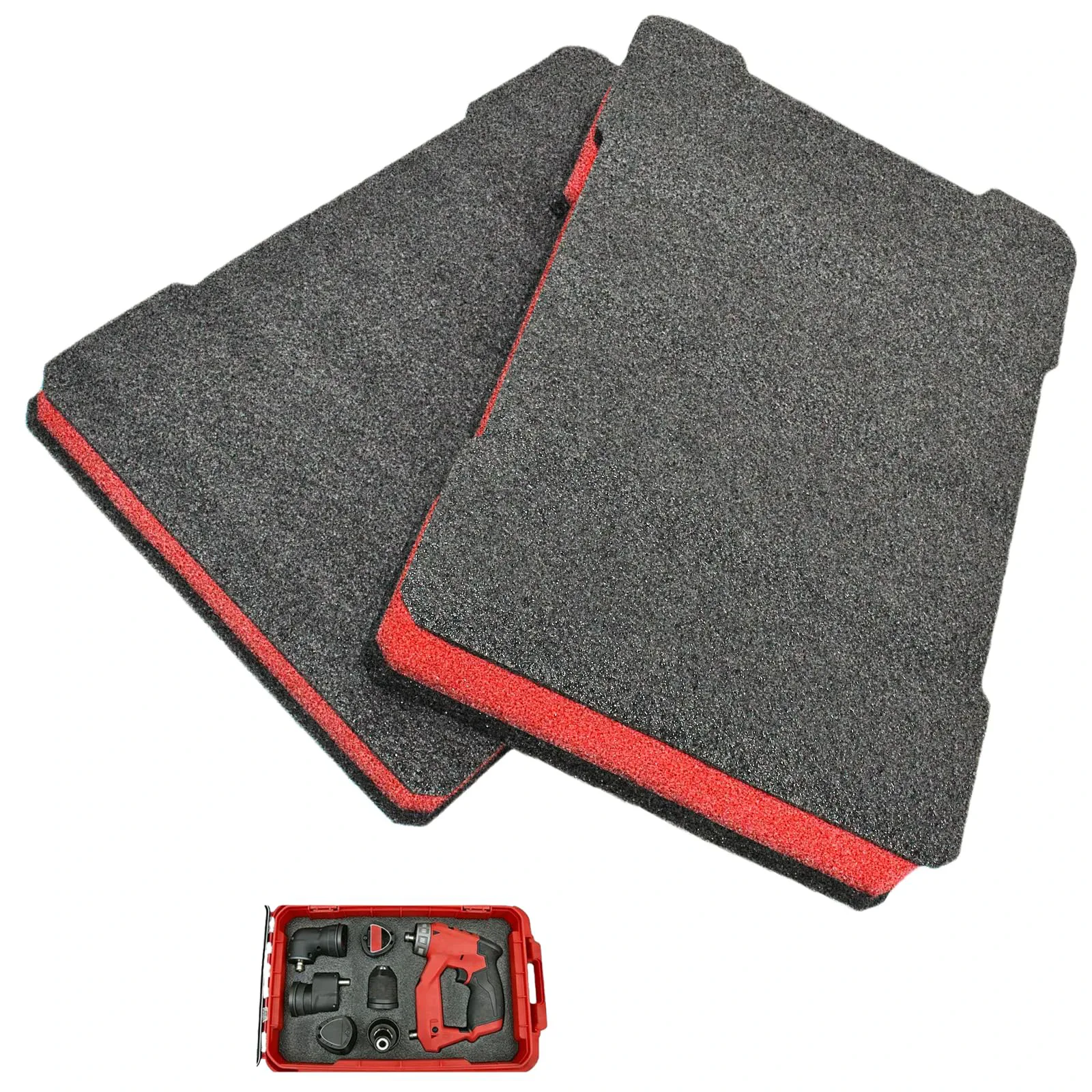 Kit d'inserts en mousse pour boîte à outils