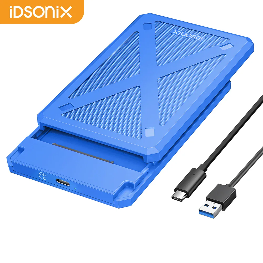 Boîtier disque dur 2.5 iDsonix USB-C pour SSD/HDD SATA