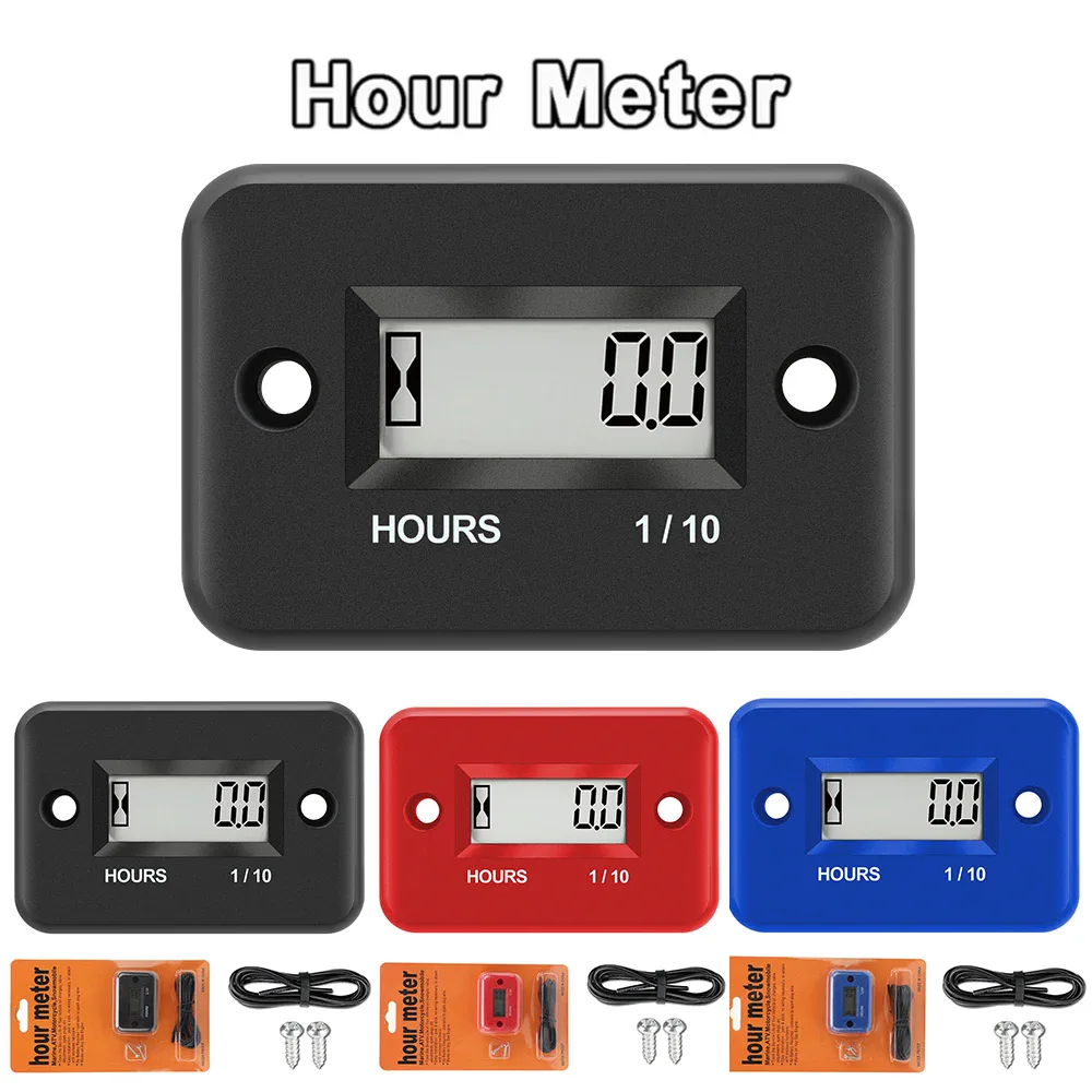 Compteur d'heures pour moto à 9999 heures