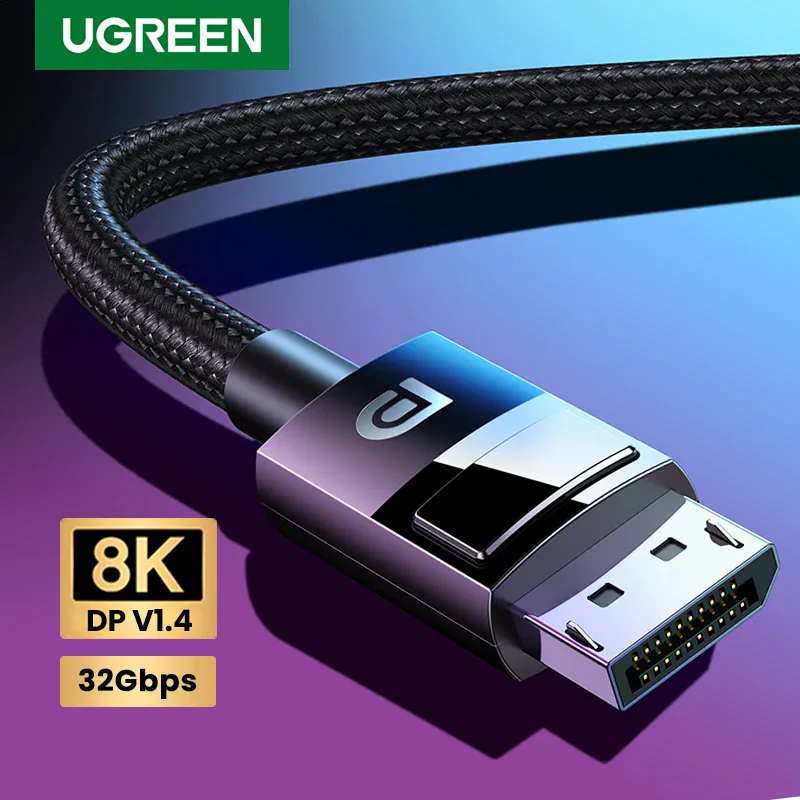 Câble DisplayPort 1.4 8K 4K 144Hz pour écran gaming