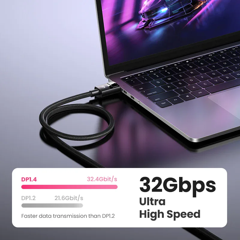 UGREEN 8K DisplayPort Câble pour TV Xiaomi 4K 144Hz DP 1.4