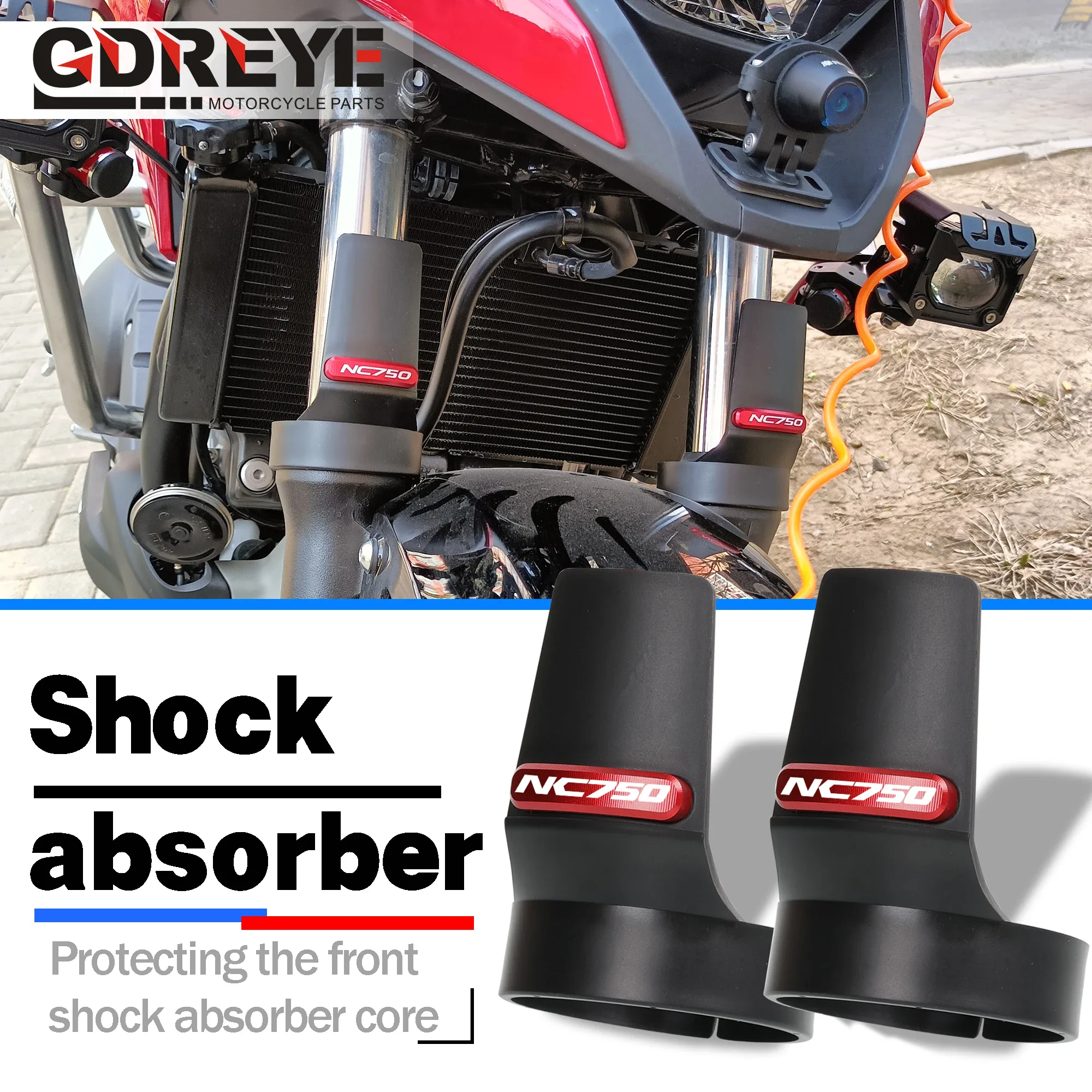 Protections de fourche avant pour Honda NC700 et NC750