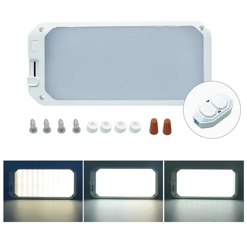 Lumière LED 12V Camping-Car avec Télécommande YIYUEQIANLI