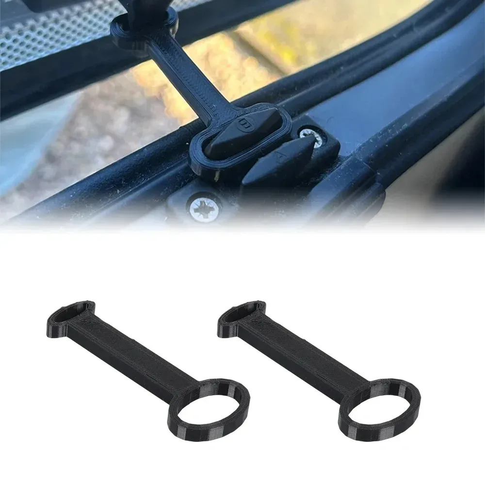 Limiter de ventilation de fenêtre caravane PolyPlastic, pack de 2