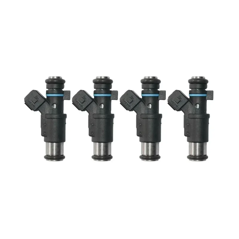 Ensemble de 4 injecteurs de carburant pour Peugeot 206 1.4