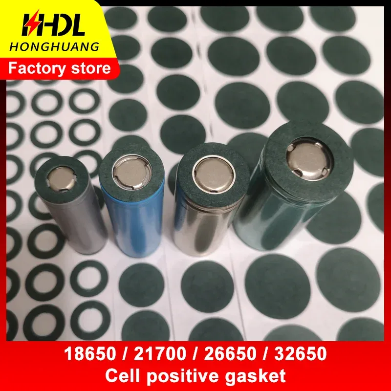 Joints d'isolation pour batteries 18650 21700 (lot)