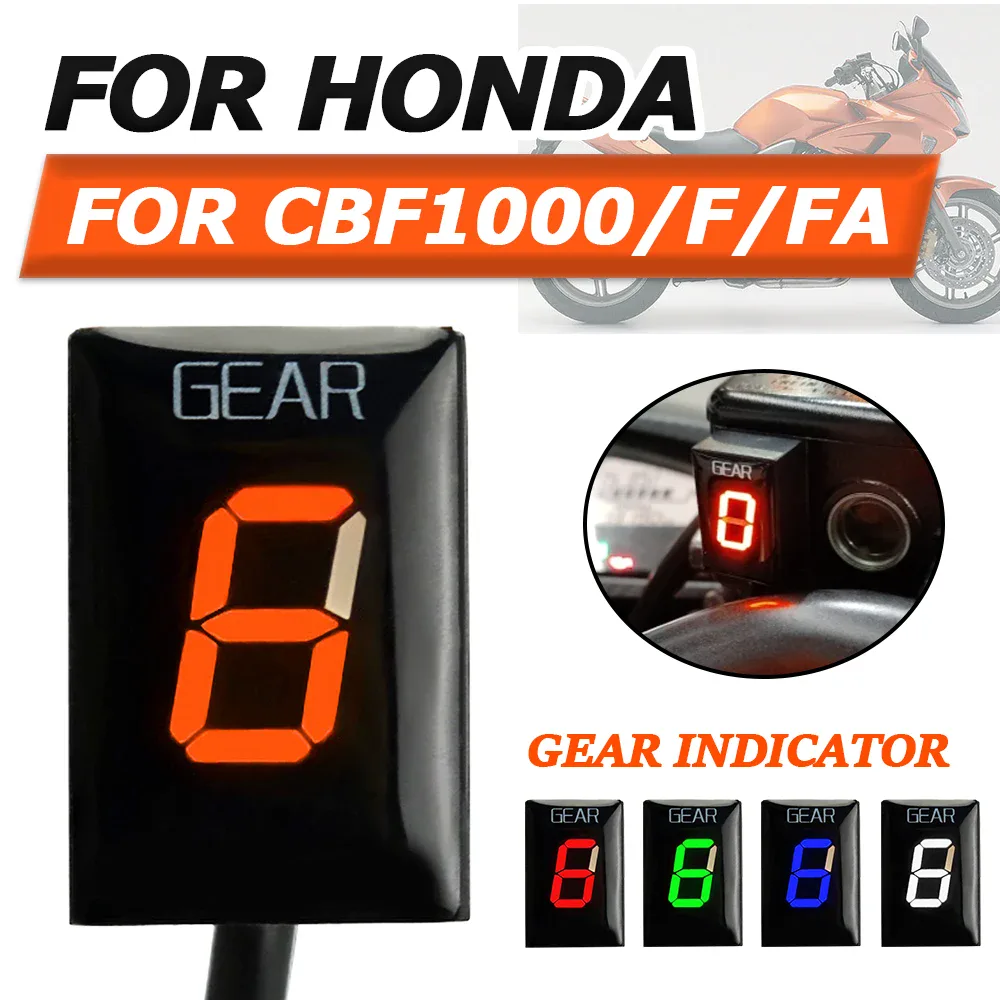 Indicateur de vitesse engagée à LED pour moto Honda