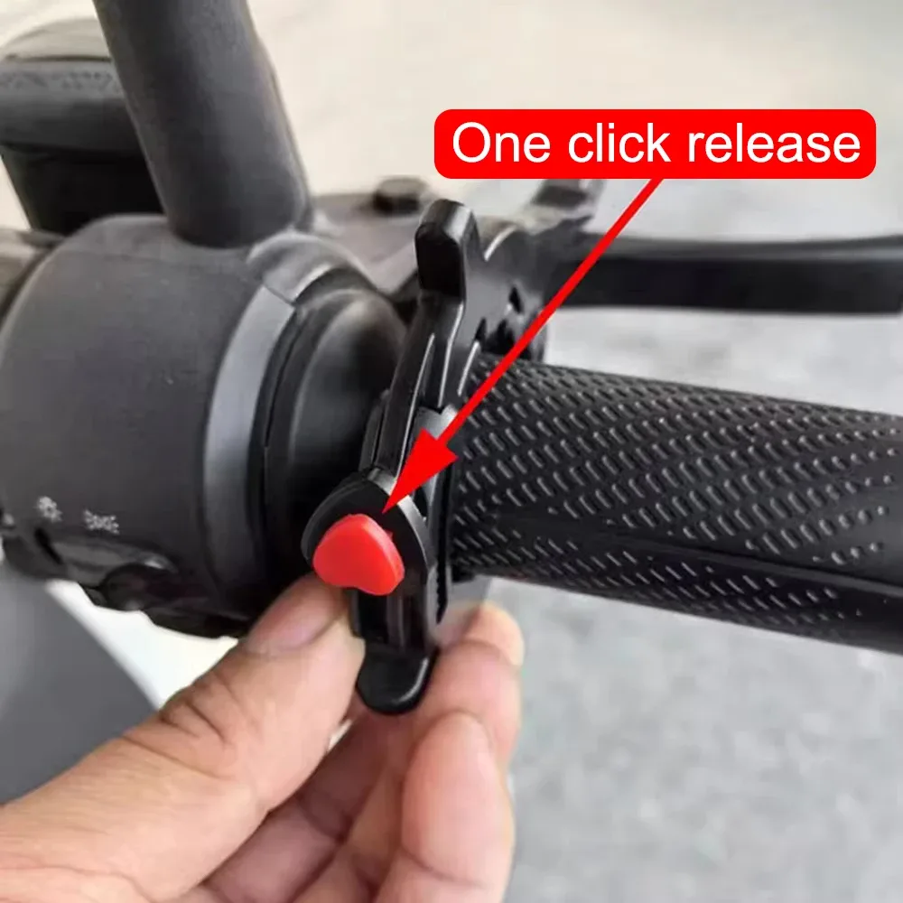 Régulateur de vitesse moto noir ABS