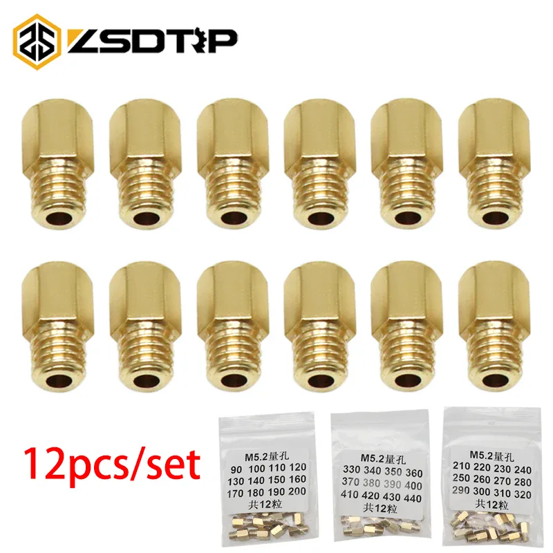 ZSDTRP Ensemble de 12 jets principaux M5 MIKUNI VM TM