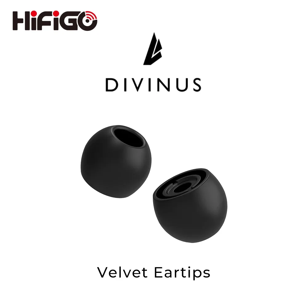 Embouts silicone velours pour écouteurs intra IEM