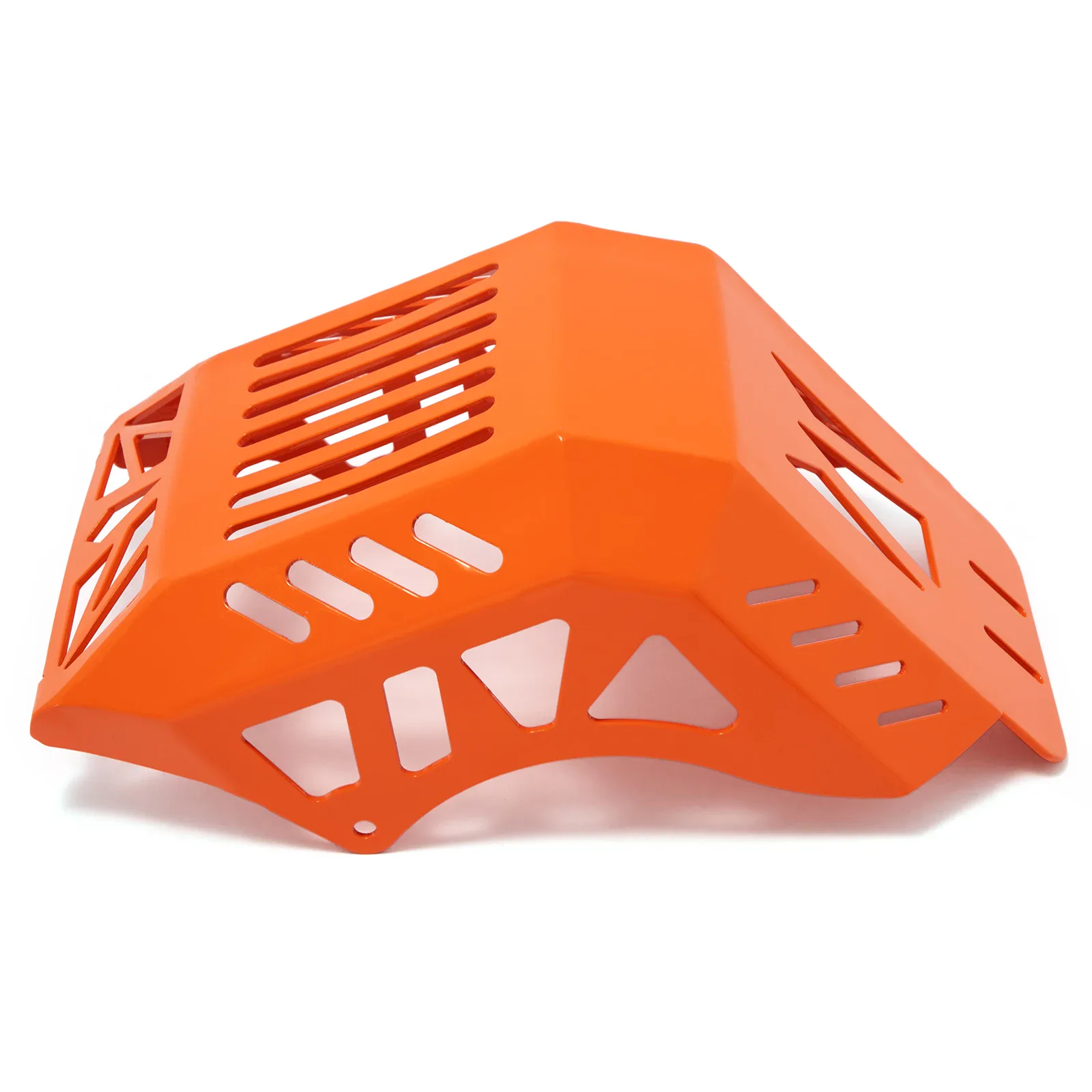 Plaque de protection de moteur BIKINGBOY pour moto — Orange