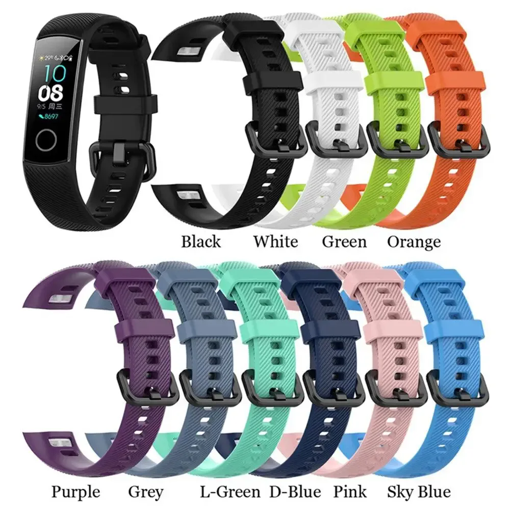 Bracelet silicone sport pour Honor Band 4 et 5