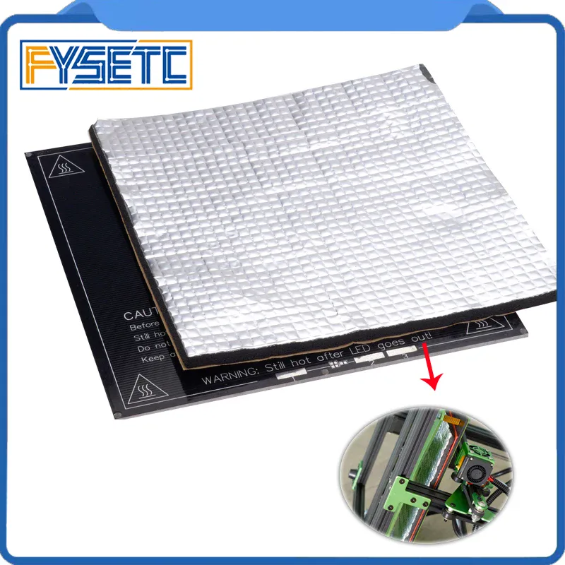 Isolant thermique FYSETC pour lit chauffant imprimante 3D